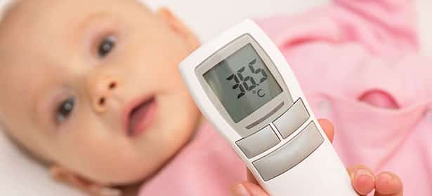 Thermometer baby tips - Koddie